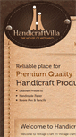 Mobile Screenshot of handicraftvilla.com